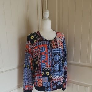 NY&CO - Pattern Zip Jacket w/ Pockets